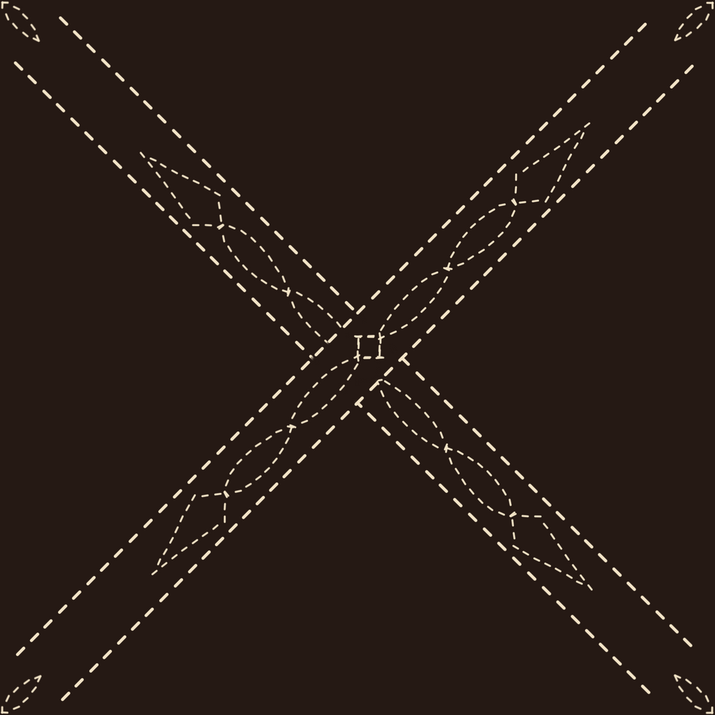 Bridle Stitching | Horse Pattern