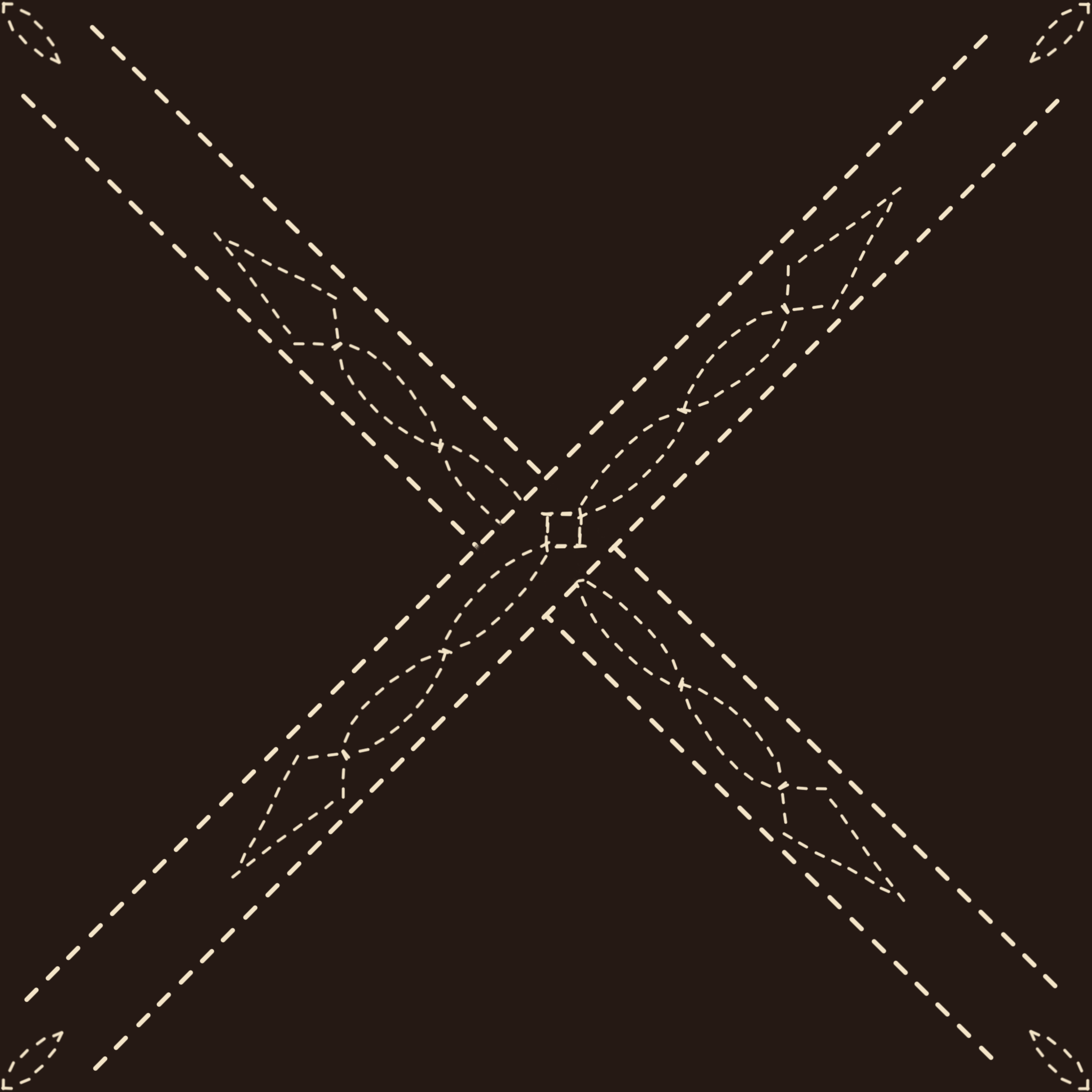 Bridle Stitching | Horse Pattern