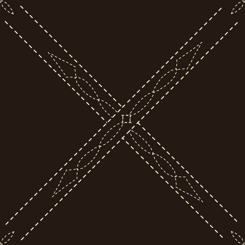 Bridle Stitching | Horse Pattern