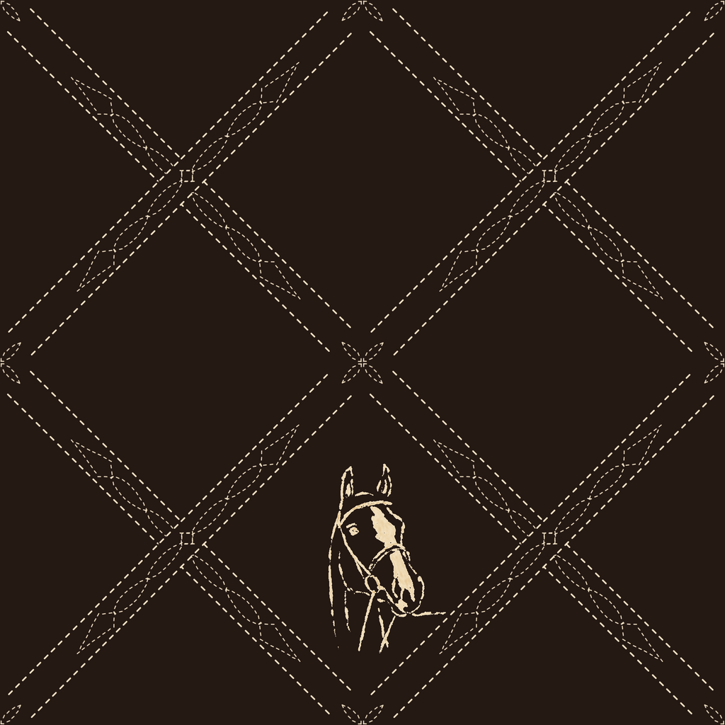 Bridle Stitching | Horse Pattern