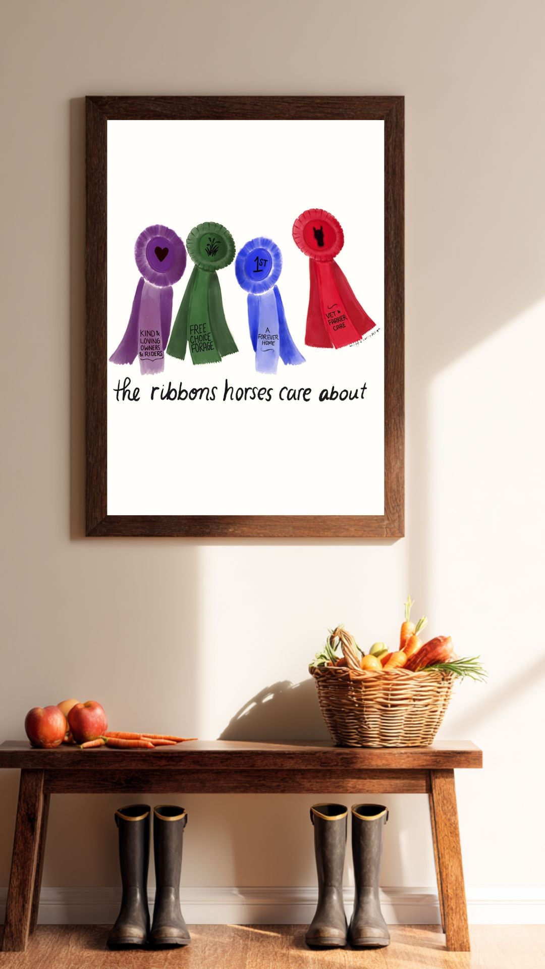 The Ribbons Horses Care About | Print #2