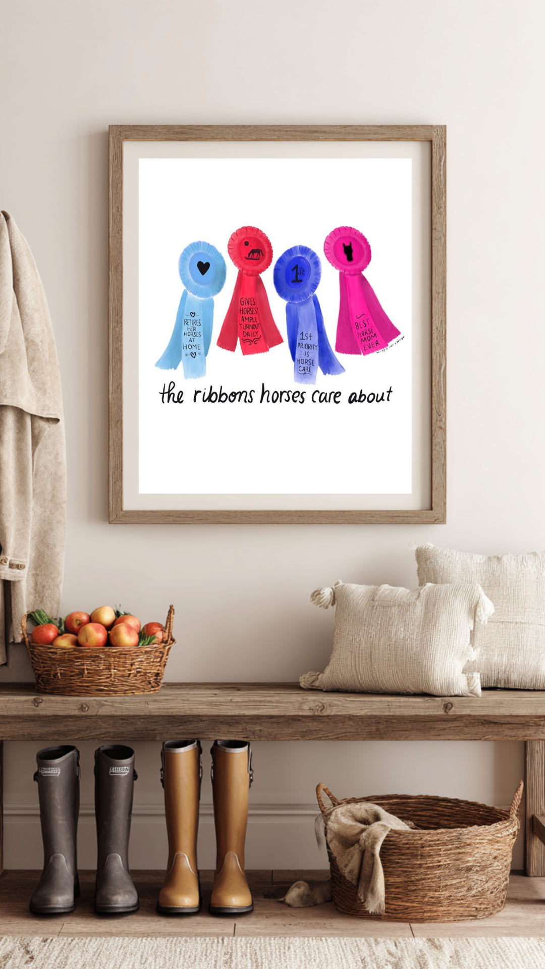 The Ribbons Horses Care About | Print #1