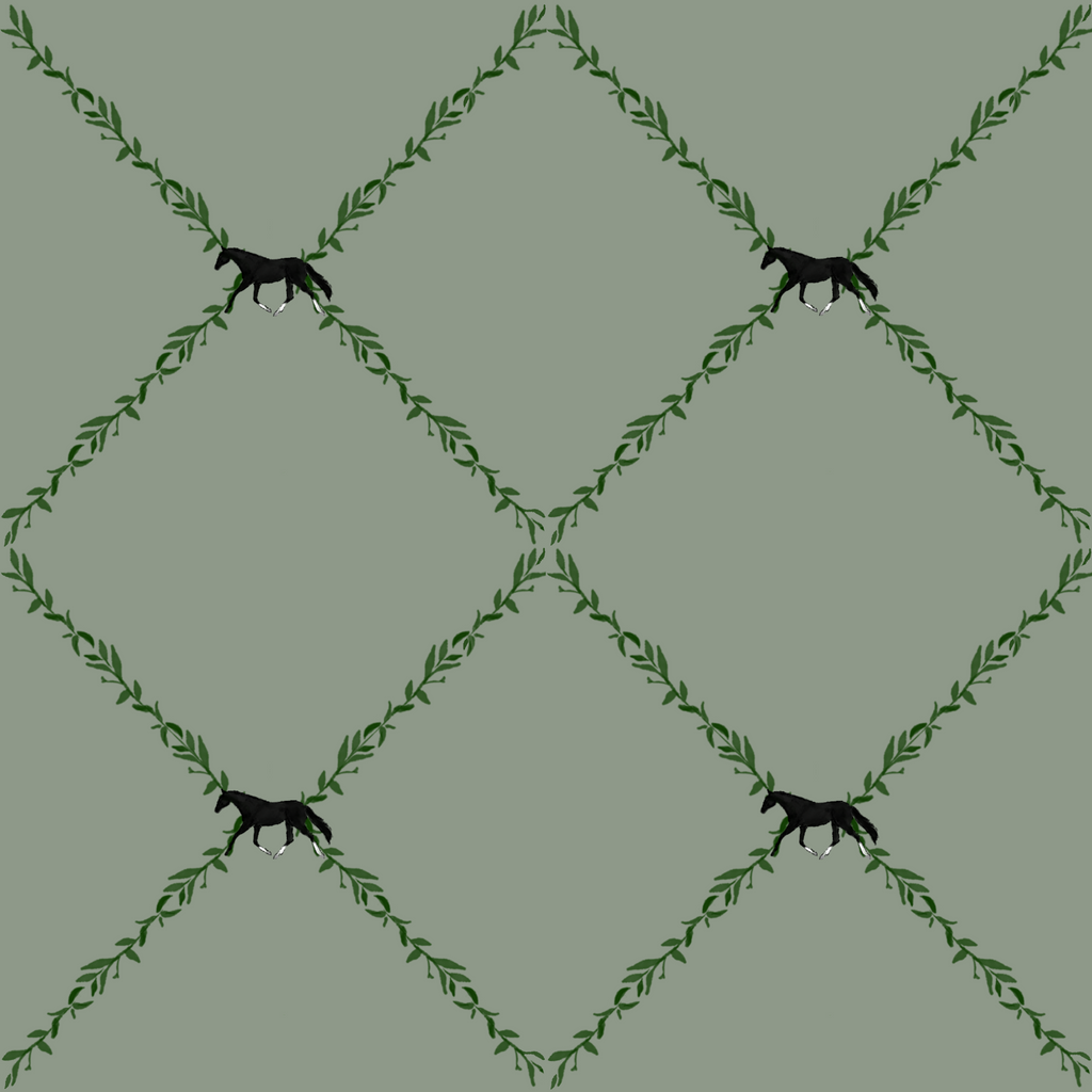 Greenery | Horse Pattern