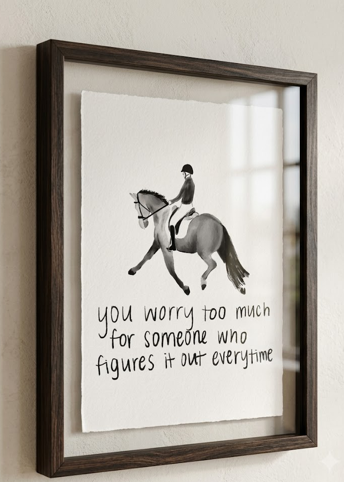Always Figures It Out Print