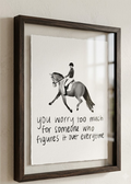 Always Figures It Out Print